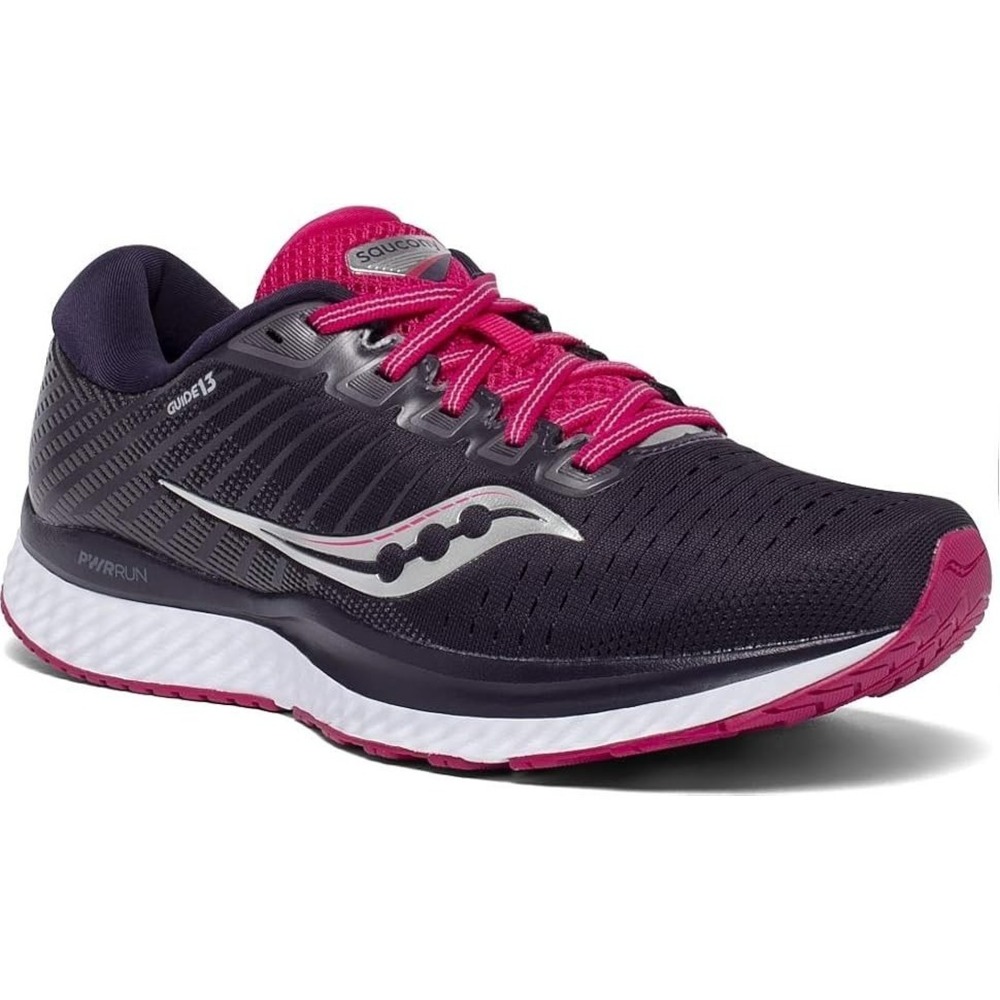 Saucony® (Women's 6‎ M) Guide™ 13 Running Shoes in Dusk/Berry - $140